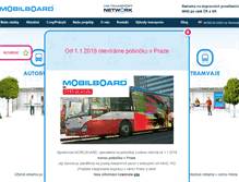 Tablet Screenshot of mobilboard.cz